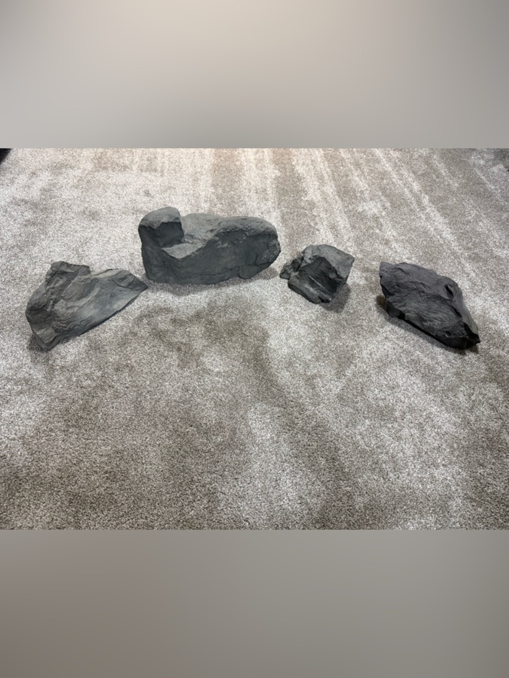 Aquarium Decorative Rock Accents - Set of 4Pieces